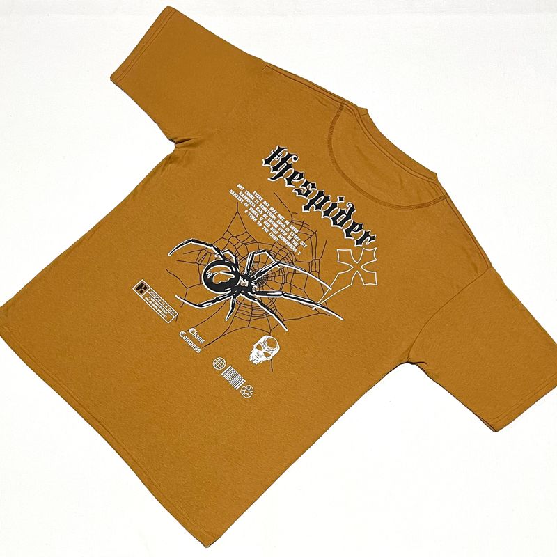 OVERSIZE - The Spider - mostaza | Medium
