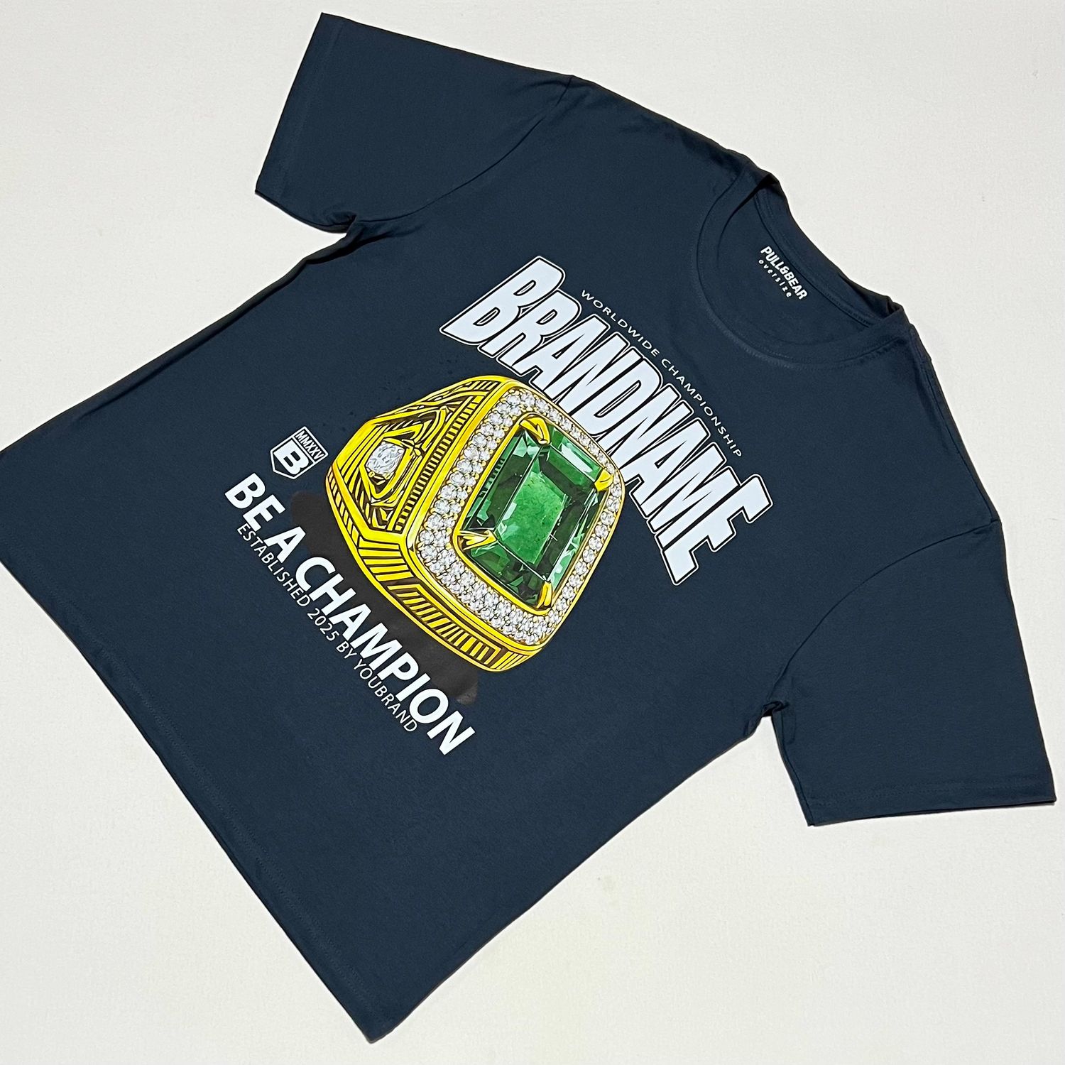 OVERSIZE - Be a Champion - azul claro | *M L