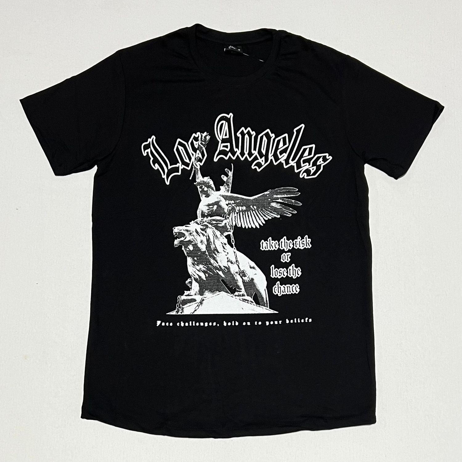 T-Shirt Los Ángeles - negra - Unitalla S|M