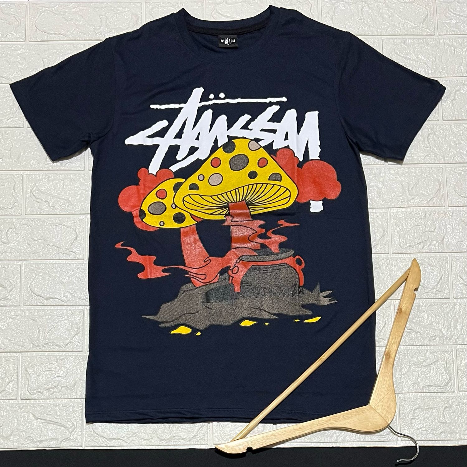 T-Shirt hongos - azul - Unitalla S|M