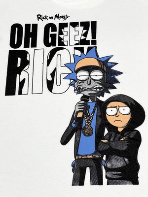 T-Shirt R&amp;M - blanca - Unitalla S|M