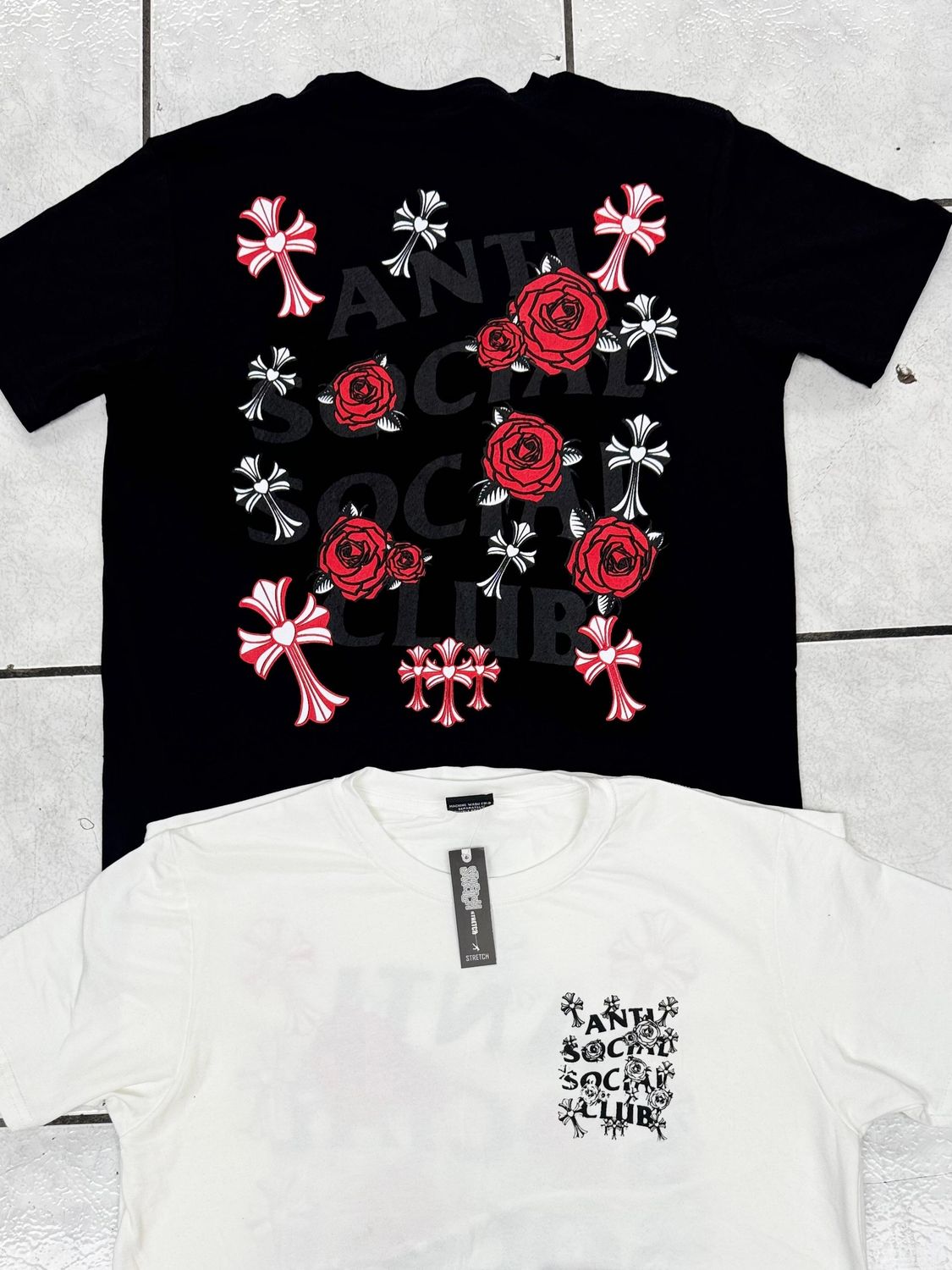 T-Shirt anti social sc - negra - Unitalla S|M