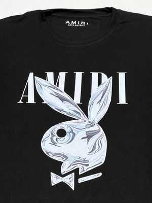 T-Shirt PlayboyAm - negra - Unitalla S|M Slim Fit