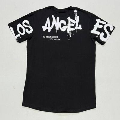 T-Shirt Los Ángeles - negro quemado - Small