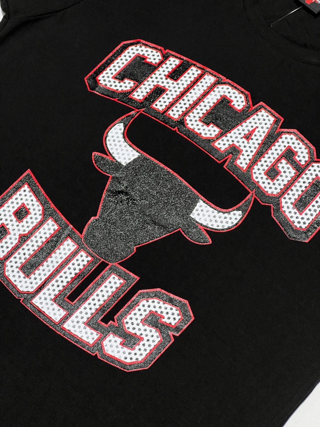 T-Shirt Chicago Bulls - negra - Unitalla S|M