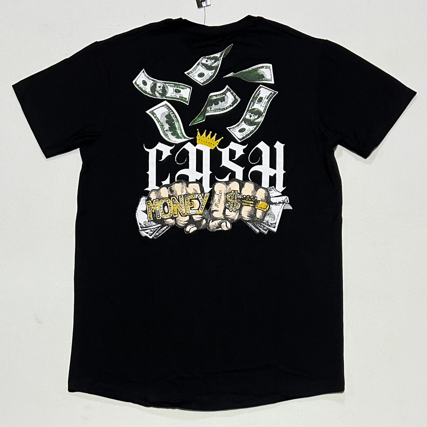 T-Shirt cash - negra - Unitalla S|M Slim Fit