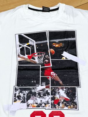 T-Shirt MJ - blanca - Unitalla S|M Slim Fit