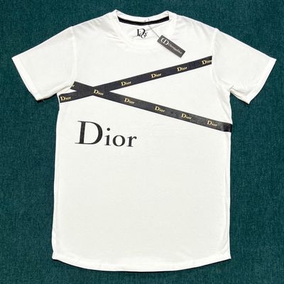T-Shirt D!or - blanca - Unitalla S|M - Slim Fit