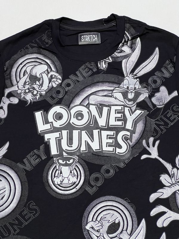T-Shirt Looney Tunes - negra - Unitalla S|M - Slim Fit