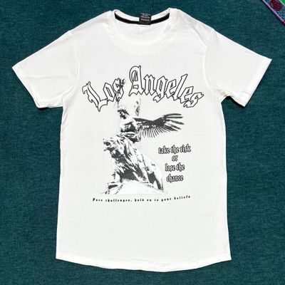 T-Shirt Los Ángeles - blanca - Small