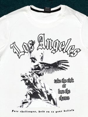 T-Shirt Los Ángeles Risk - blanca - Small