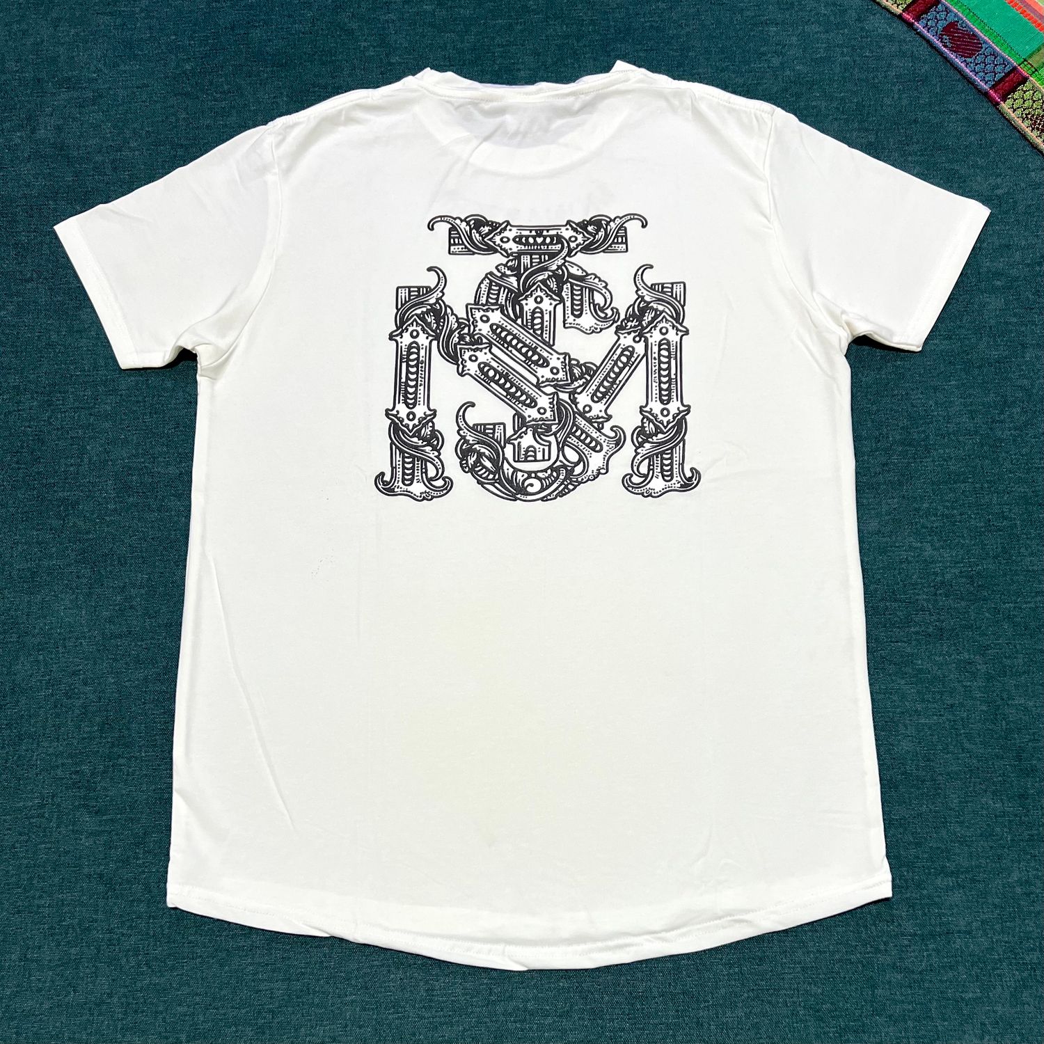 T-Shirt Monastery - blanca - Unitalla S|M