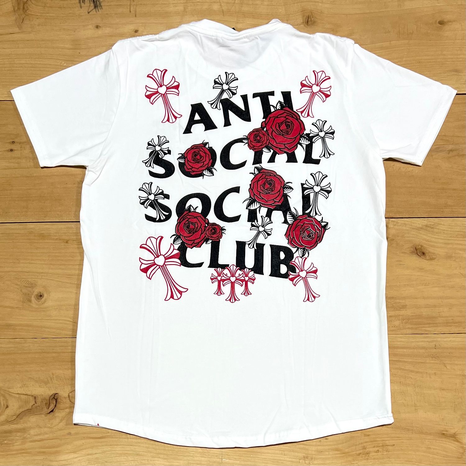 T-Shirt anti social sc - blanca - Unitalla S|M