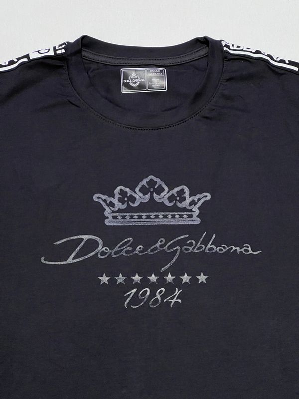 T-Shirt D&amp;G 1984 - negra - Unitalla S|M - Slim Fit
