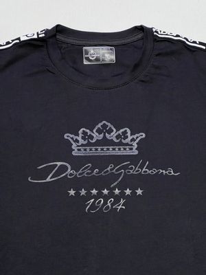T-Shirt D&amp;G 1984 - negra - Unitalla S|M - Slim Fit