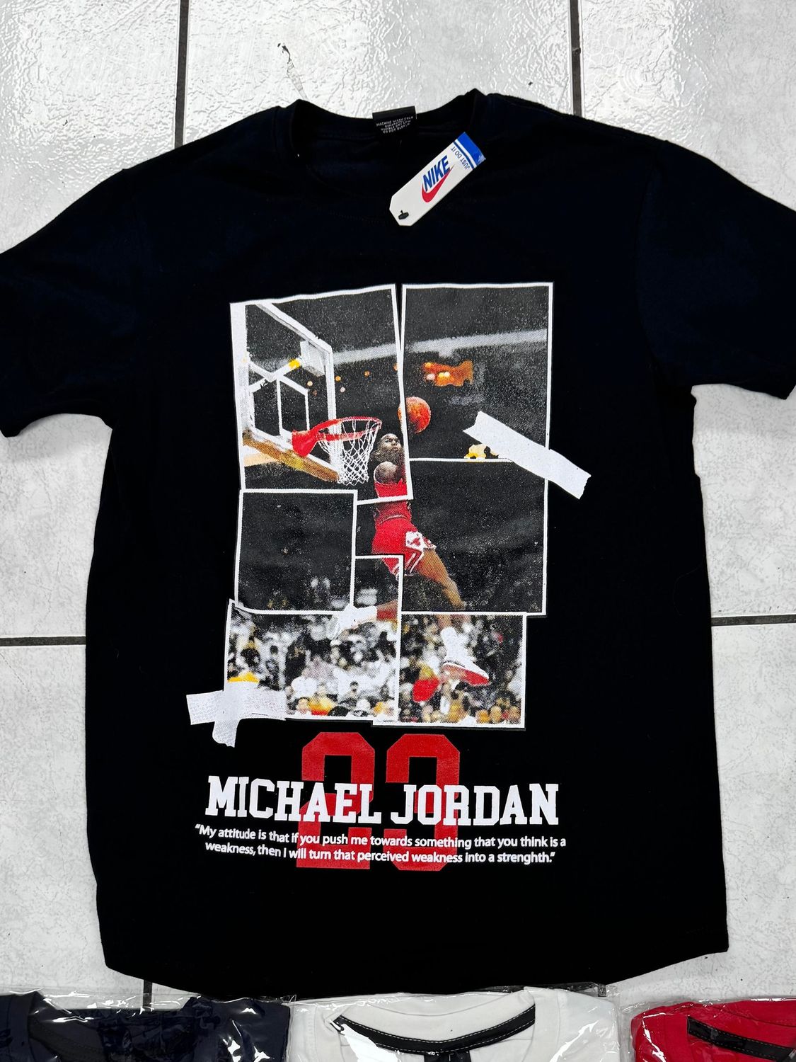 T-Shirt MJ - negra - Unitalla S|M