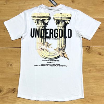 T-Shirt undergold - blanca - Small