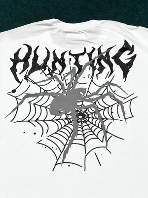 T-Shirt Hunting - blanca - Unitalla S|M - Slim Fit