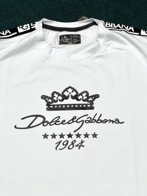 T-Shirt D&amp;G 1984 - blanca - Unitalla S|M - Slim Fit