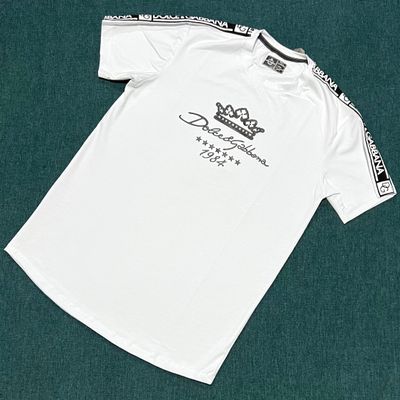 T-Shirt D&amp;G 1984 - blanca - Unitalla S|M - Slim Fit