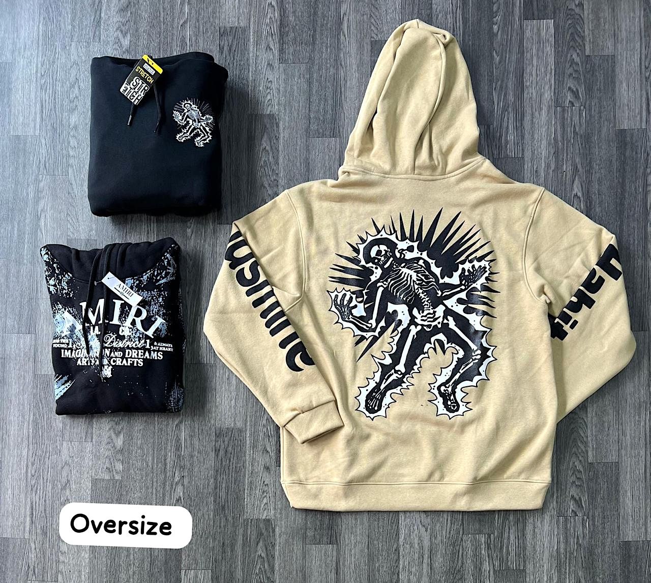 Hoodie habit - gena - Medium Oversize