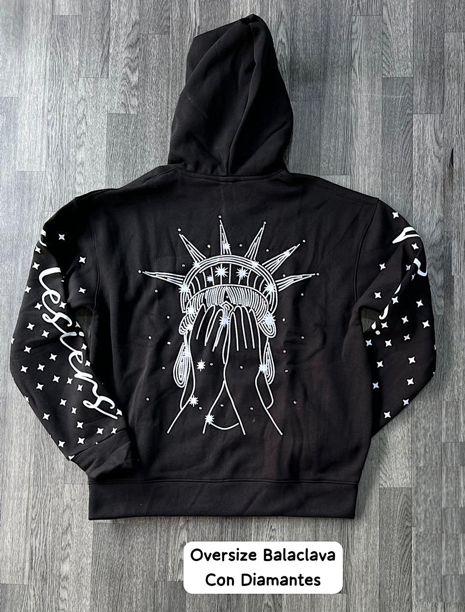 Hoodie - Perlado Balaclava - Medium Oversize