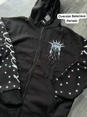 Hoodie - Perlado Balaclava - Medium Oversize