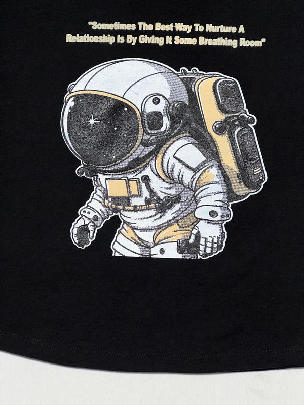 T-Shirt Black Space - negra - Unitalla S|M - Slim Fit
