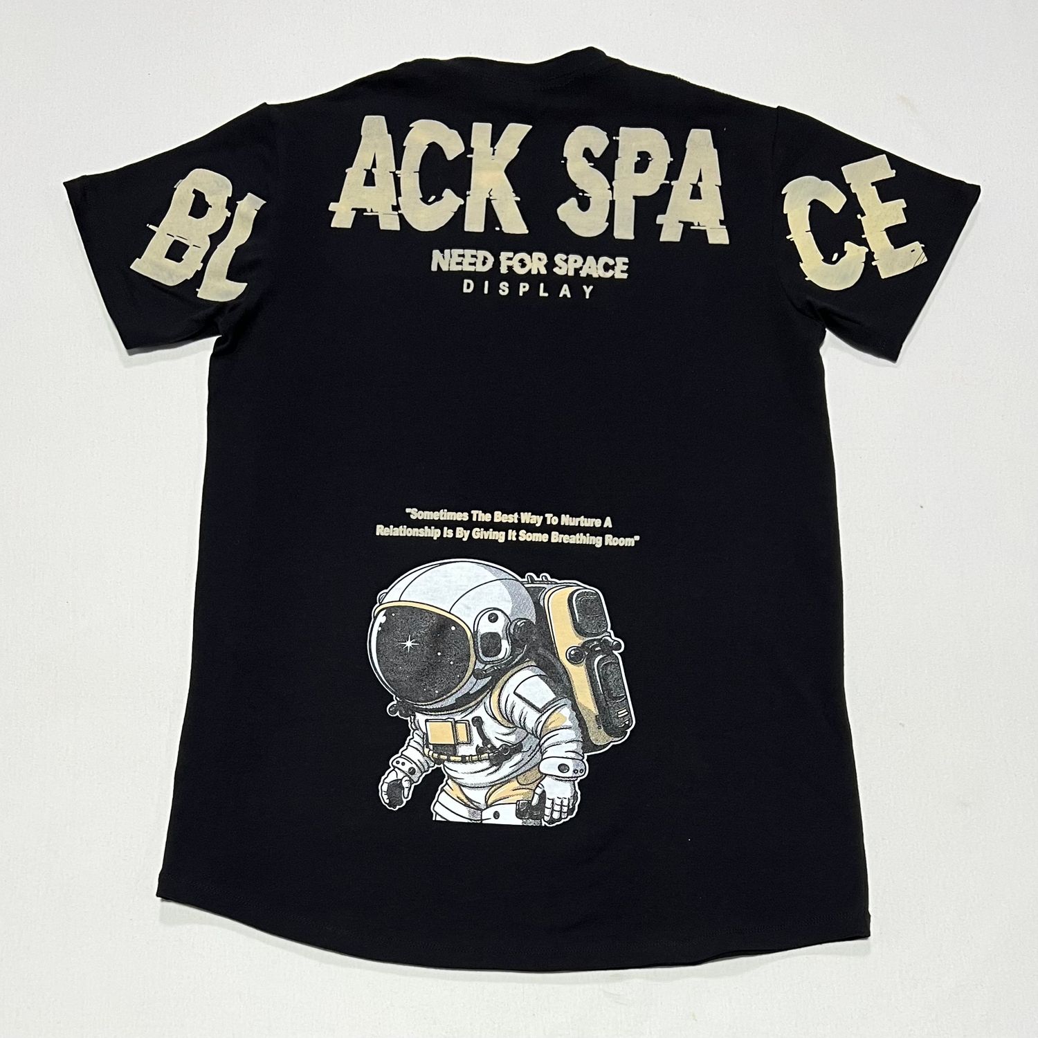 T-Shirt Black Space - negra - Unitalla S|M - Slim Fit