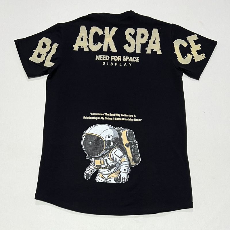T-Shirt Black Space - negra - Unitalla S|M - Slim Fit