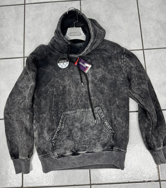 Hoodie Acid Wash - Nevado - Medium Oversize
