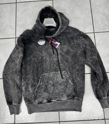 Hoodie Acid Wash - Nevado - Medium Oversize