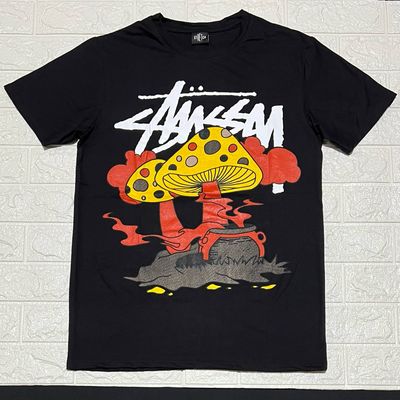 T-Shirt hongos - negra - Unitalla S|M