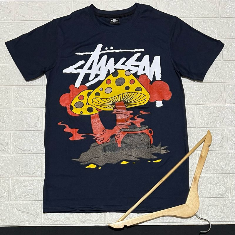T-Shirt hongos - azul - Unitalla S|M