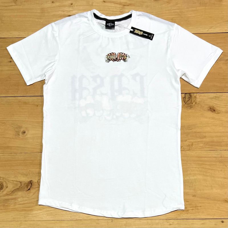 T-Shirt Cash - blanca - Small