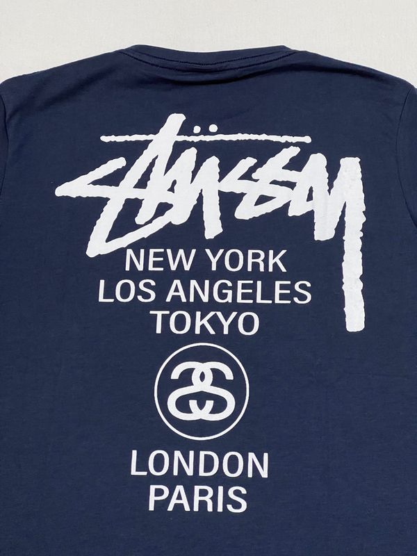 T-Shirt Stussy - azul - Unitalla S|M