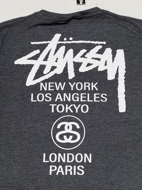 T-Shirt Stussy - gris - Unitalla S|M