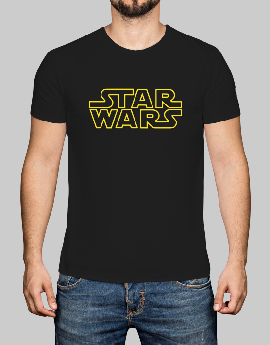 TSHIRT | Star Wars | S M L | Negra