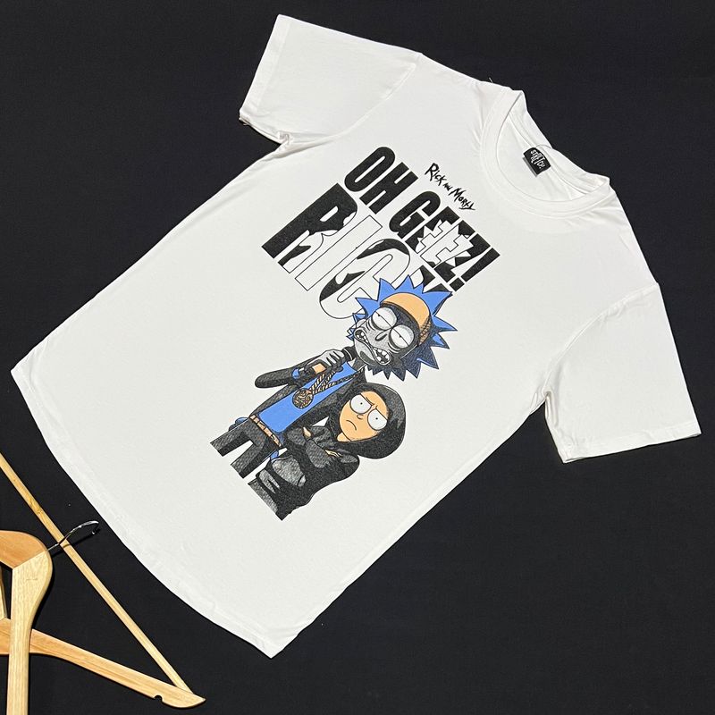 T-Shirt R&amp;M - blanca - Unitalla S|M
