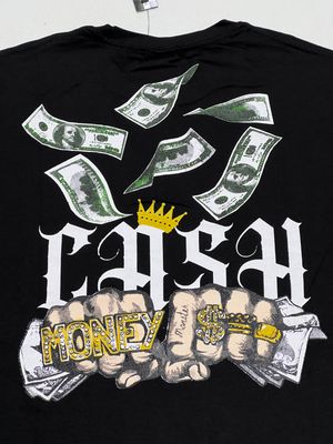 T-Shirt cash - negra - Unitalla S|M Slim Fit