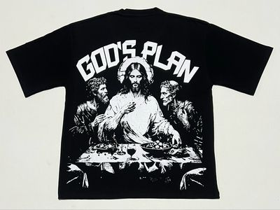 OVERSIZE - God's Plan - negra | M L