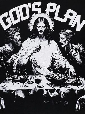 OVERSIZE - God's Plan - negra | M L