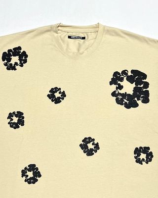 OVERSIZE - flores archive - vainilla | M *L