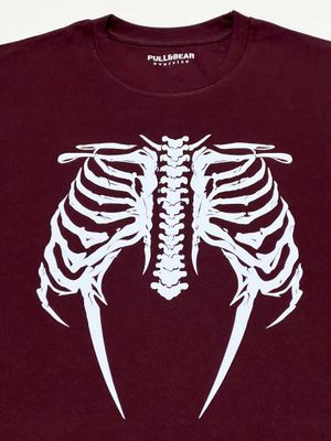 OVERSIZE - esqueleto P&amp;B - corinto | S M