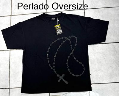 OVERSIZE St Perlada - Rosario - negra | Médium