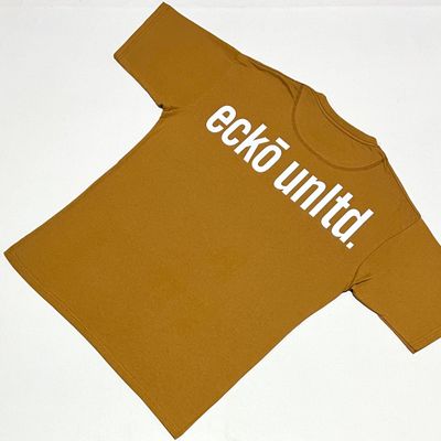 OVERSIZE - eckounltd - mostaza-texto blanco | Medium
