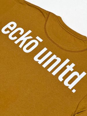 OVERSIZE - eckounltd - mostaza-texto blanco | Medium
