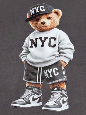 OVERSIZE - Oso NYC - gris | Medium