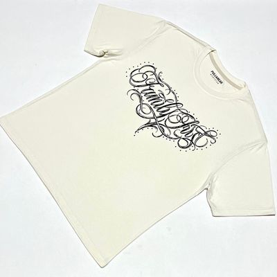 OVERSIZE perlada - family first - crema | S M