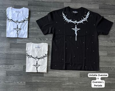 OVERSIZE perlada - Corona de espinas | M y L